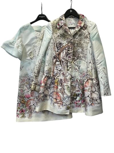 Dress and coat set