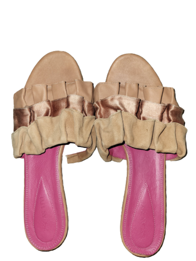 Leather Flat Sandals