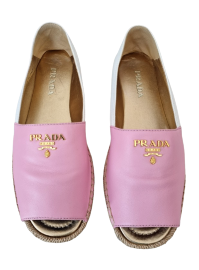 Leather espadrilles