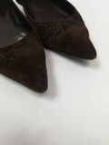 Suede Kitten heel Shoes