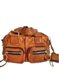 Leather handbag