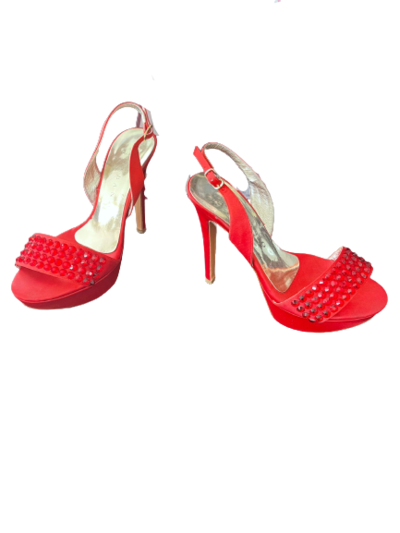 Suede High heels Sandals