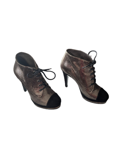 Leather High heel Boots