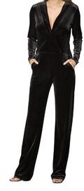 Velvet Long Jumpsuits