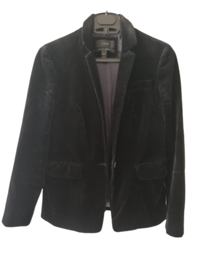 J crew hotsell velvet jacket