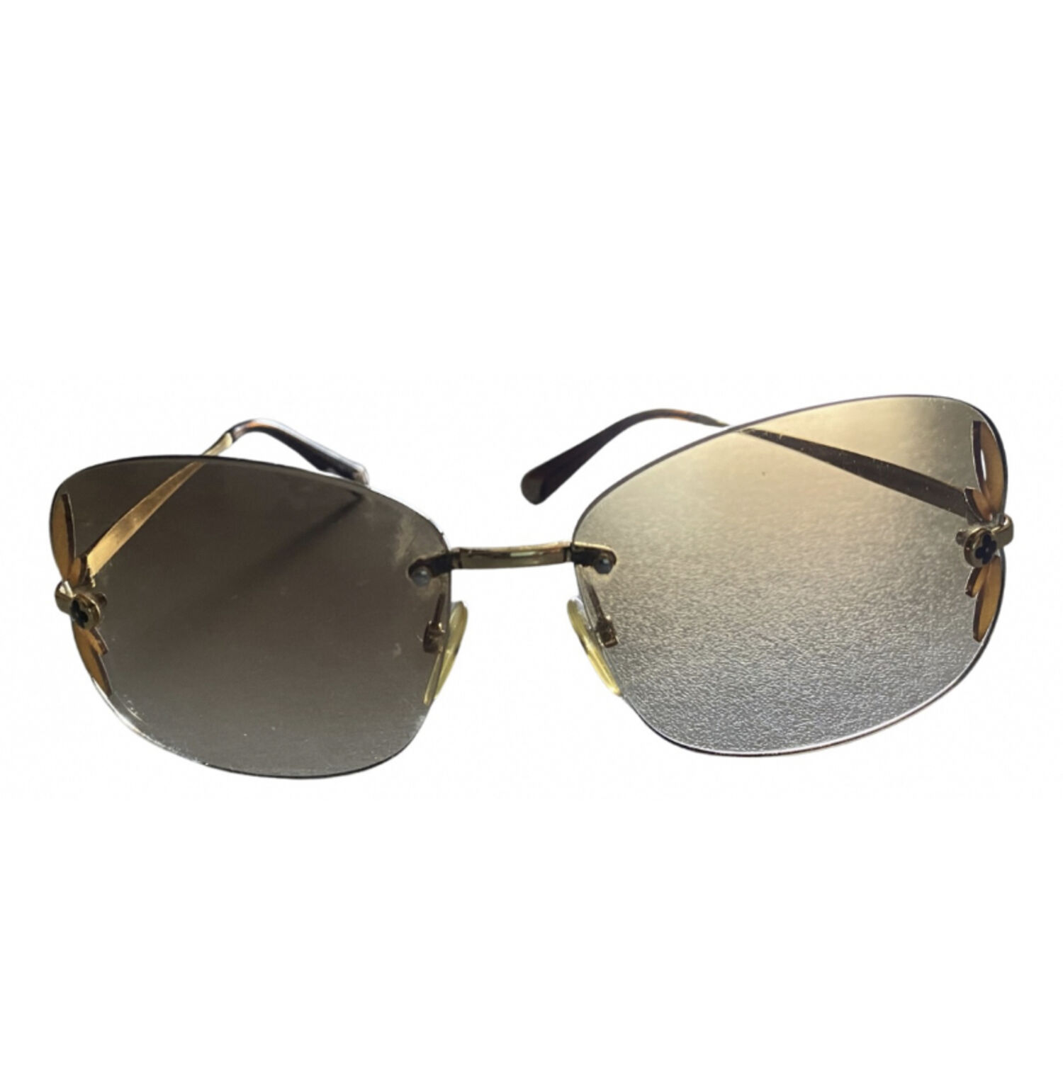 Louis Vuitton Gold Sunglasses for Women for sale