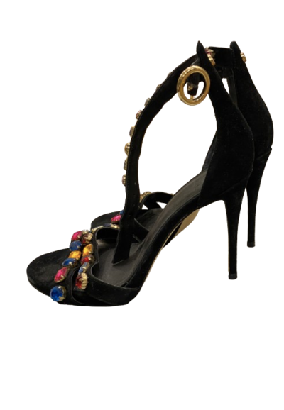 Leather strappy sandals