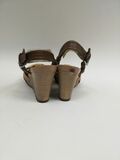 Leather Wedge Sandals