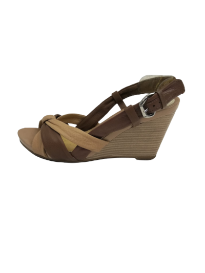 Leather Wedge Sandals