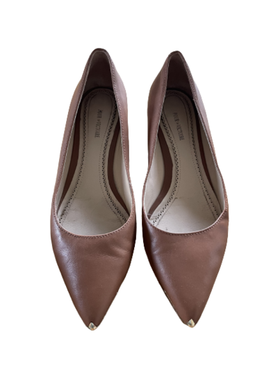Leather Ballet flats