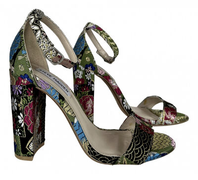 satin Block heels Sandals