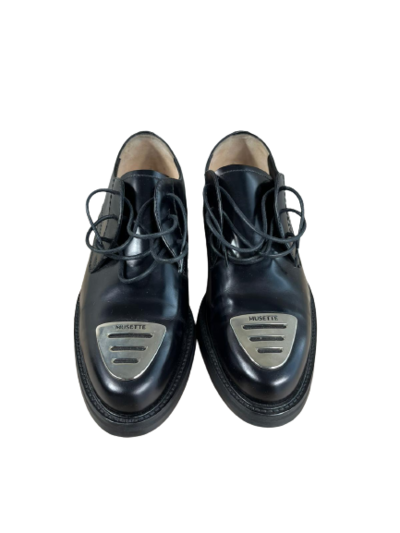 Patent Oxford Shoes Musette 37 buy pre owned at 40 EUR