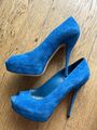 Open toe pumps