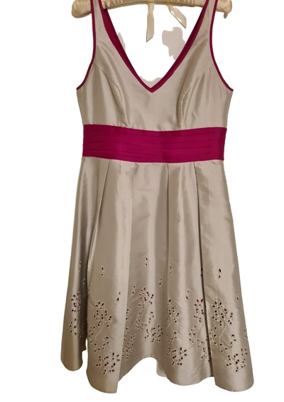 Silk Midi Dress