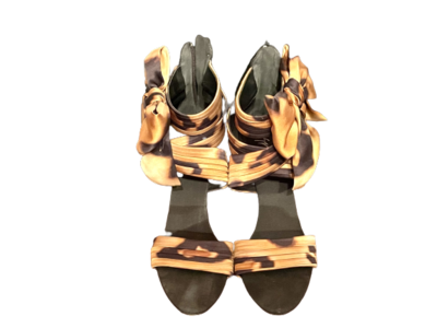 Leather High heels Sandals