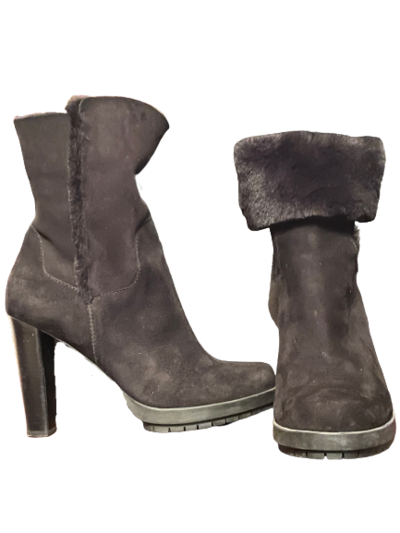 Suede Ankle Boots