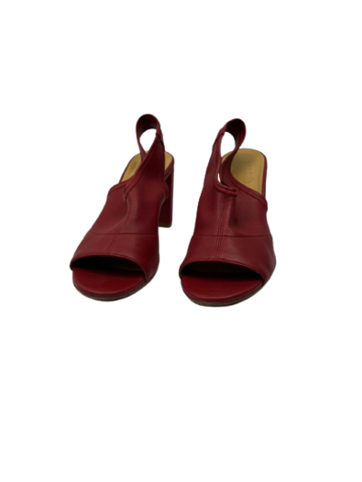 Leather Block heels Sandals