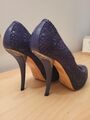 Leather High-heels Shoes