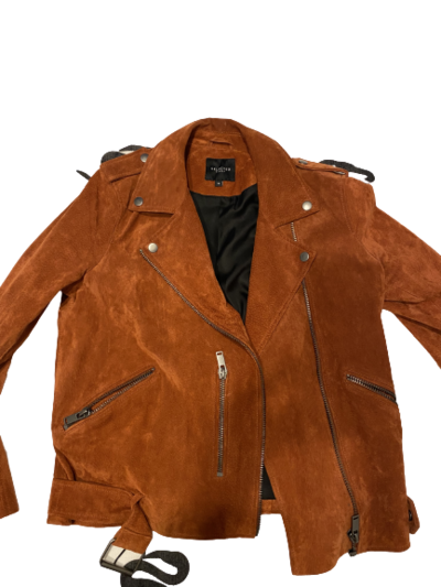 Suede Biker Outwear