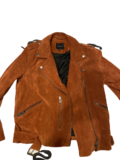 Suede Biker Outwear