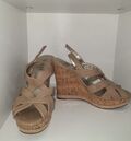 Patent Wedge Sandals