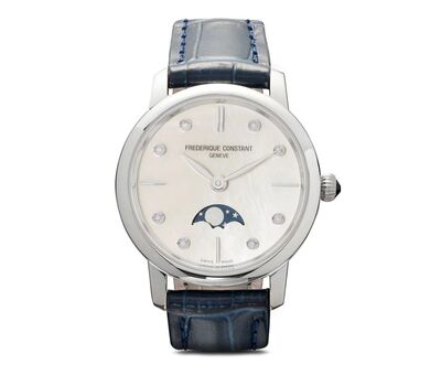 Leather watch