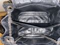 Quilted leather handbag