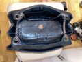 Quilted leather handbag
