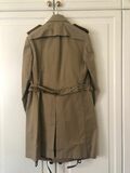 Cotton trench-coat