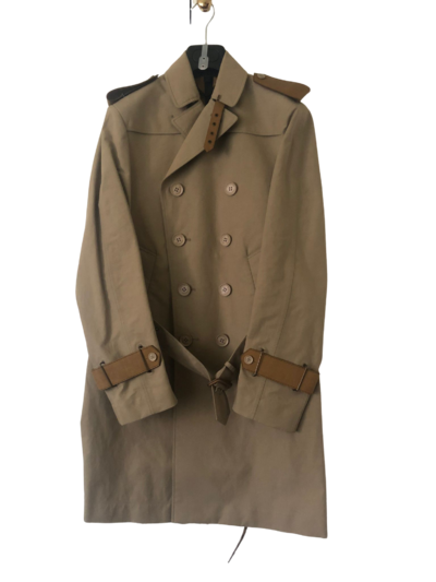 Cotton trench-coat