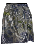 Sequins midi skirt