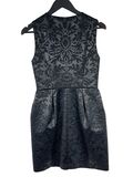Jacquard sleeveless dress