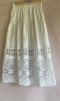 Cotton maxi skirt