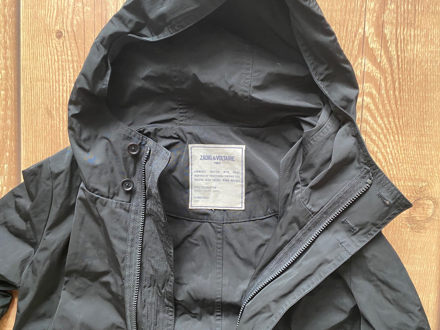 parka karl zadig et voltaire