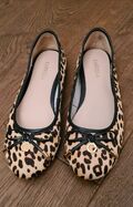 Fur Ballet flats