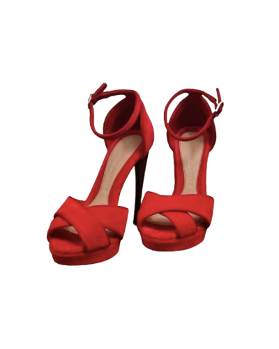 Velvet sandals