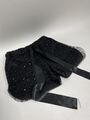 Black sequins shorts