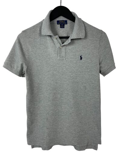 Grey polo t-shirt
