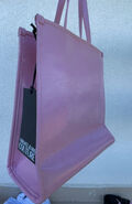 Leather tote