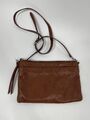 Brown leather bag