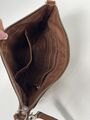 Brown leather bag