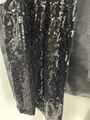 Black sequins vest