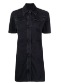 Denim mini dress