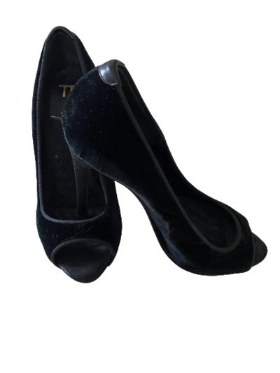 Leather High-heels Shoes