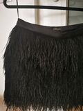 Fringe mini skirt