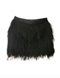 Fringe mini skirt