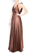 Silk long dress