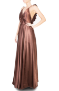 Silk long dress