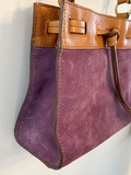 Suede Cross-body handbag