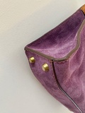 Suede Cross-body handbag